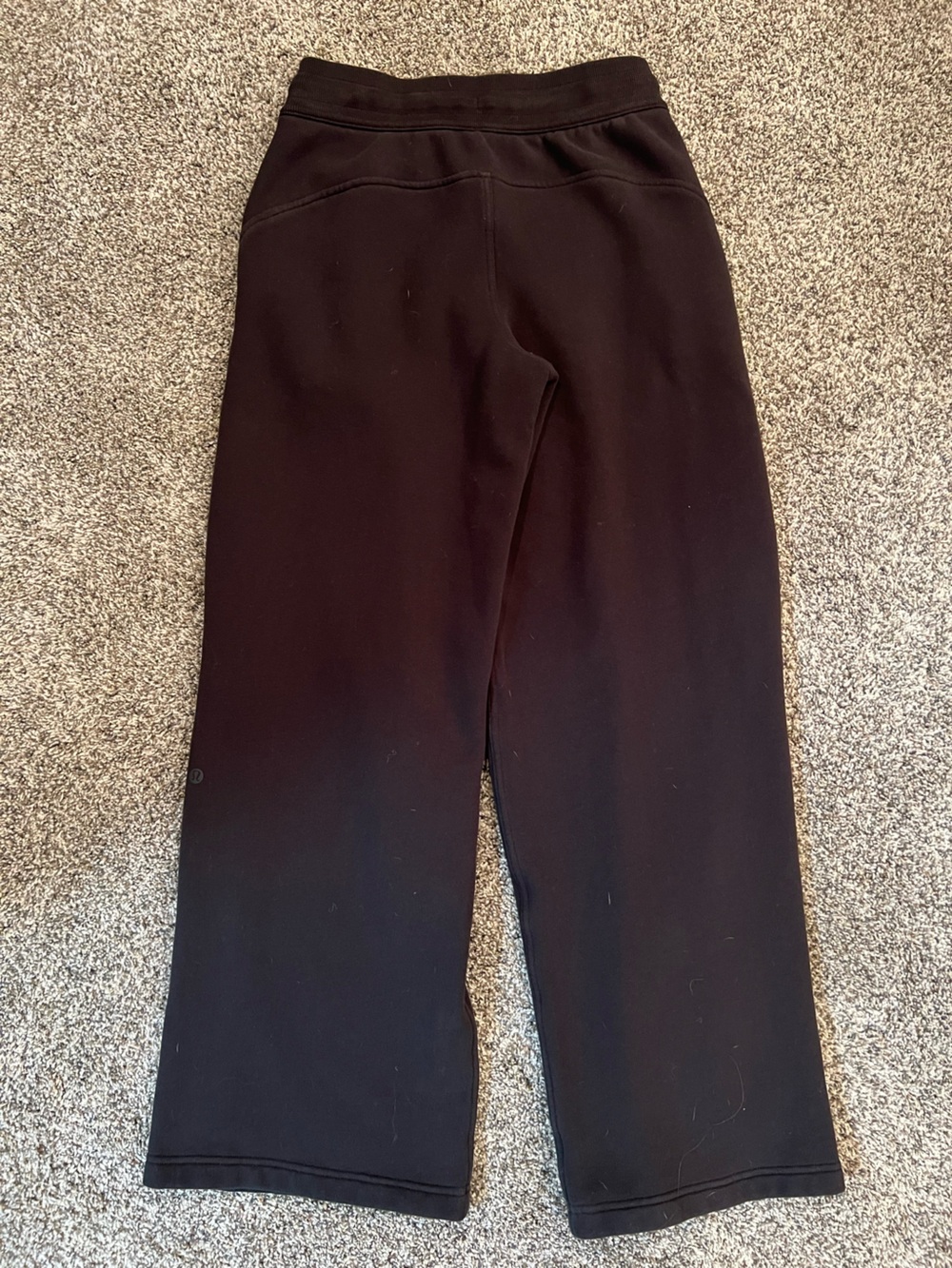 lululemon athletica Scuba Mid-Rise Wide-Leg Pant - Black - Picture 6 of 9